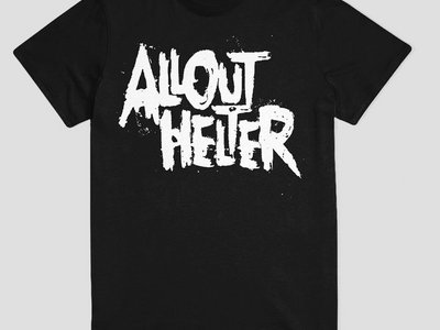 Helter Logo Tshirt (Unisex, White Ink) main photo