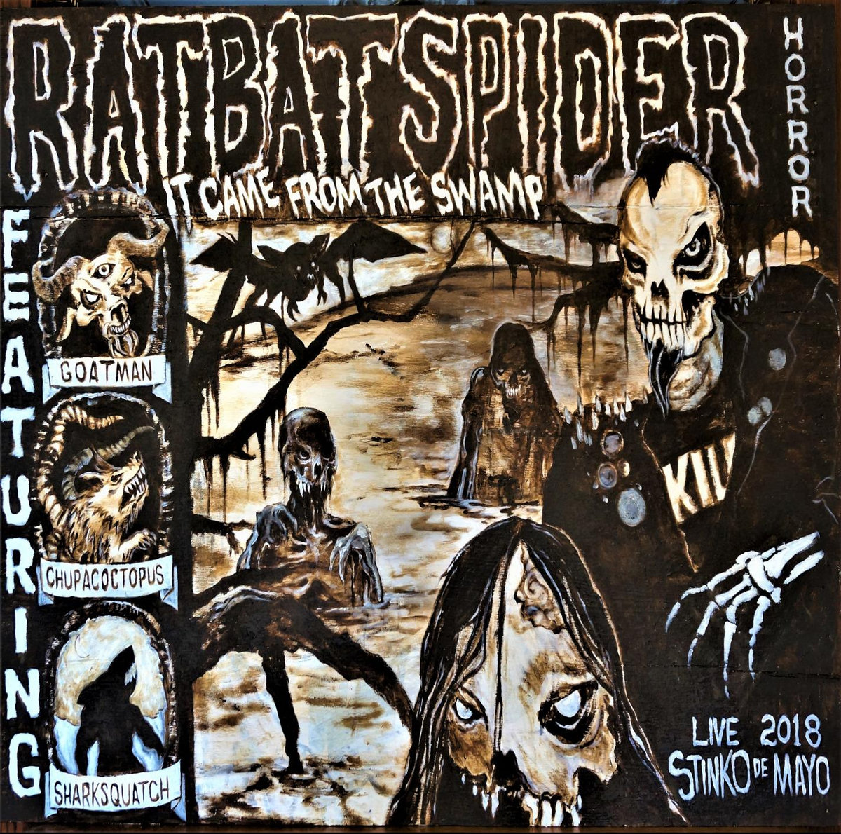 It Came From The Swamp (Live At Stinko-De-Mayo 5/5/18) | Ratbatspider