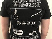 T-shirt Black "Life Is A Disease" photo 