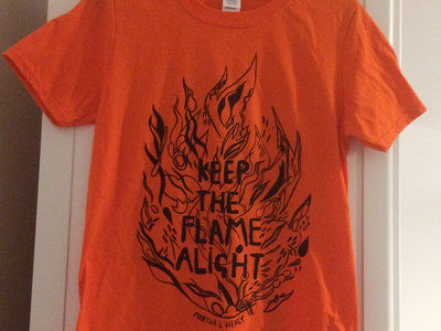 "Keep The Flame Alight" T-shirt (Orange) main photo