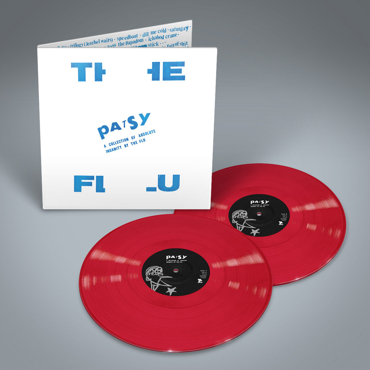 The Flu Patsy A Collection Of Absolute Insanity 2lp Vinyl Cevin Key