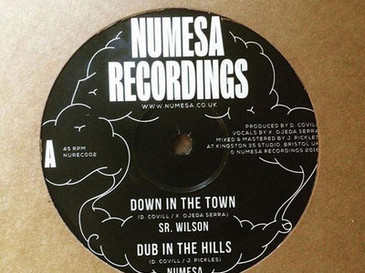 Numesa ft. Sr. Wilson - Down in the Town 12" main photo