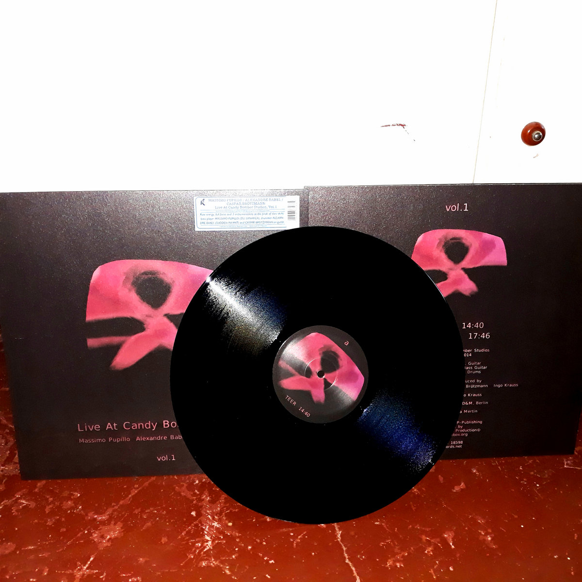 Live At Candy Bomber Studios Vol.1 | MASSIMO PUPILLO / ALEXANDRE BABEL /  CASPAR BRÖTZMANN | Karlrecords