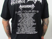 Cenotaph - Euro Tour 2018 Tshirt photo 