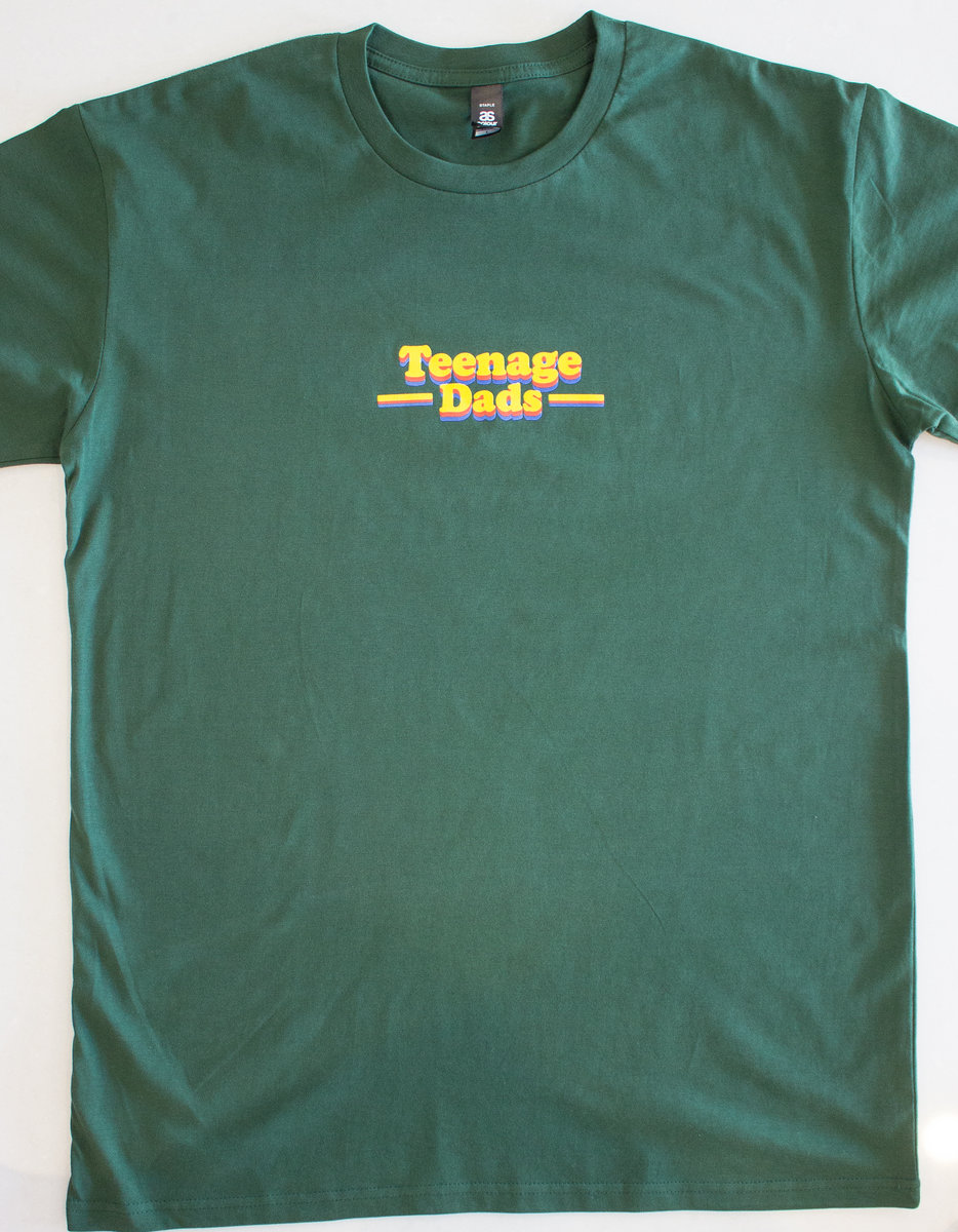 Forest Green 'Teenage Dads' T-Shirt 