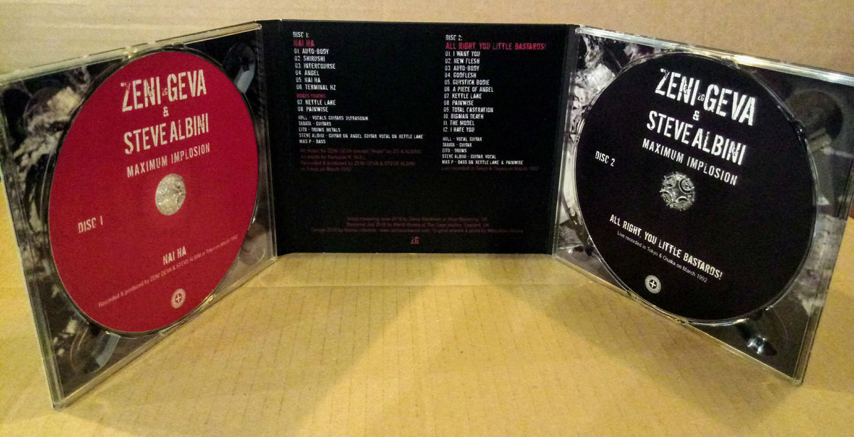 Maximum Implosion (CSR260CD) | Zeni Geva & Steve Albini Maximum Implosion (CSR260CD) | Zeni Geva & Steve Albini