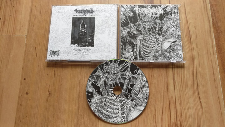 デスメタル Tomb Mold / Primordial Malignity Tomb Mold – Primordial Malignity – Vinyl (Orange Crush Vinyl, LP