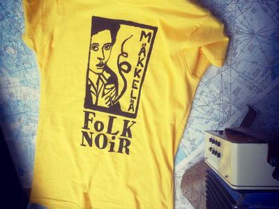 T-Shirt "Folk Noir", lady's cut main photo