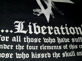 Liberation - limited T-shirt w/ silver print photo 