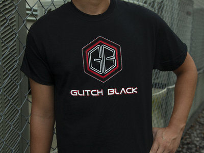 Glitch Black Logo T-Shirt main photo