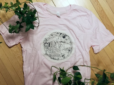 Hand-printed Pink T-shirt main photo