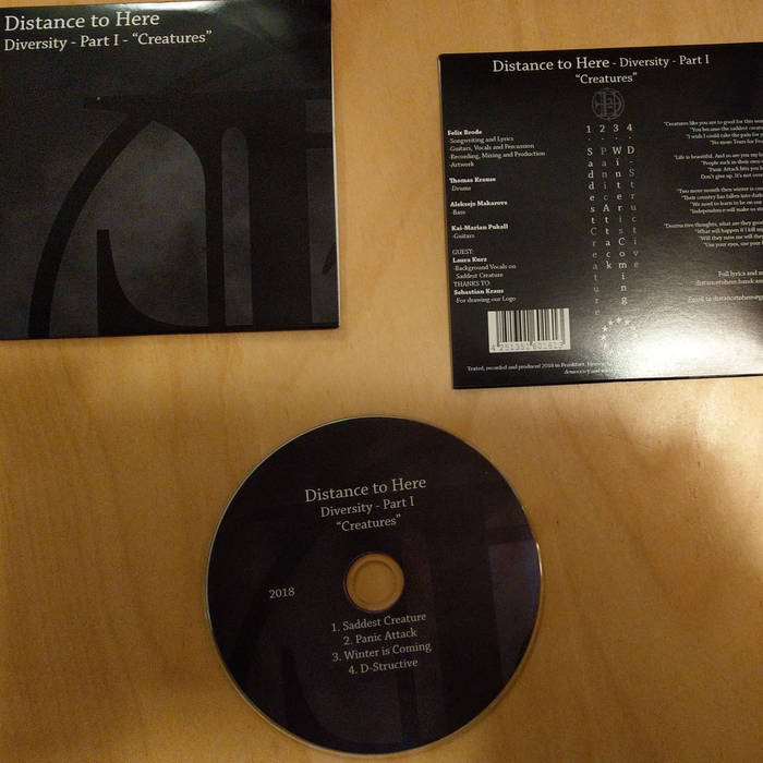 Diversity - Part I - "Creatures" – First physical release - Limited to 200 pieces