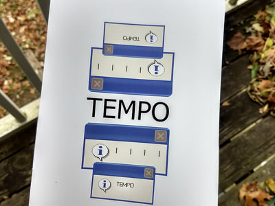 "TEMPO" Zine main photo