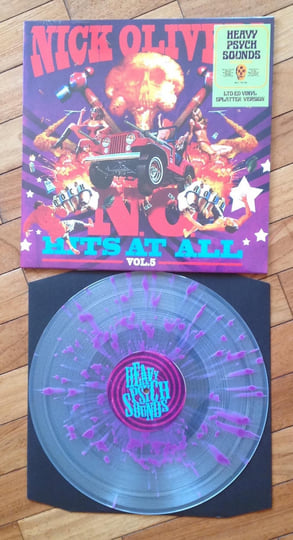 NICK OLIVERI - N.O. HITS AT ALL VOL.5 | HEAVY PSYCH SOUNDS Records