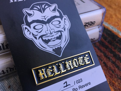 LIMITED EDITION HELLNOTE PIN main photo