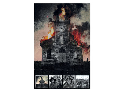 HDE Burning Church Art Print/Poster main photo