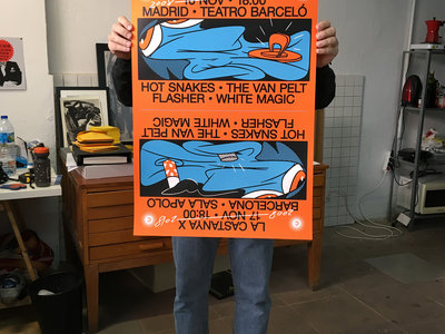LCX Limited Edition Silk Screened Poster Designed by Bráulio Amado