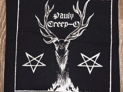 Pauly Creep-ø Deer Skull Back Patch (SOLD OUT) main photo