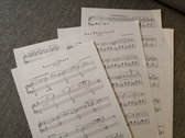 Piano Solo Sheets of Carnet de Voyage photo 