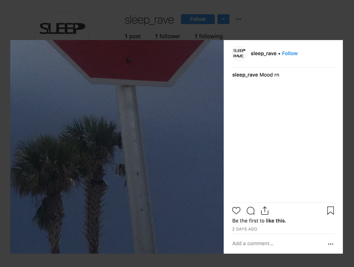 Sleep Rave | Sleep Rave