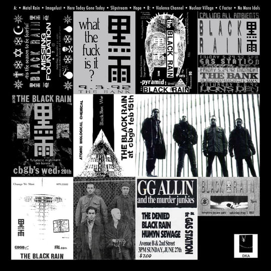Metal Rain 1989 - 1993 | Black Rain | DKA Records