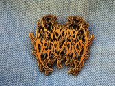 Official Woods of Desolation metal pin photo 