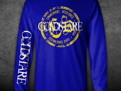 COLDSTARE logo design Longsleeve - Gildan ultra cotton - Royal Blue main photo