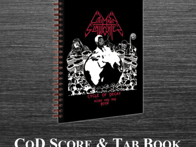 Cycle of Decay Score & Tab Book (PRE-SALE) main photo