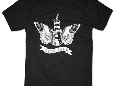 Men's Angel Wings Guitar T-shirt main photo