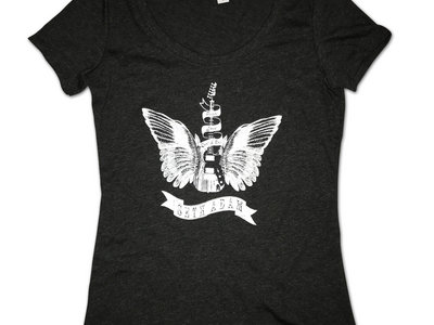 Women's Angel Wings Guitar T-shirt main photo