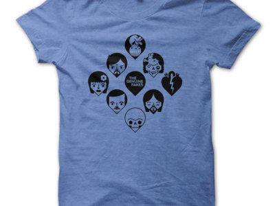 Issues Design T-shirt (Blue) main photo