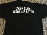 Raging Speedhorn Sniff Glue Worship Satan  T-shirt photo 
