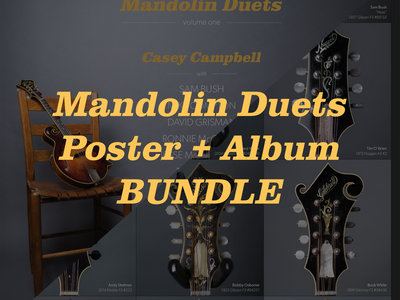Mandolin Duets - Poster + CD Bundle main photo