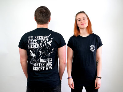 'Feuer und Eis' T-Shirt schwarz main photo
