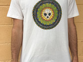 Turtle Skull album art T-shirt - unisex, vintage white, organic cotton photo 