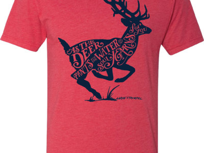 Deer Shirt - Vintage Red Tri-Blend main photo