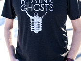 Plain as Ghosts "Bulb" T-Shirt Charcoal (Unisex) photo 