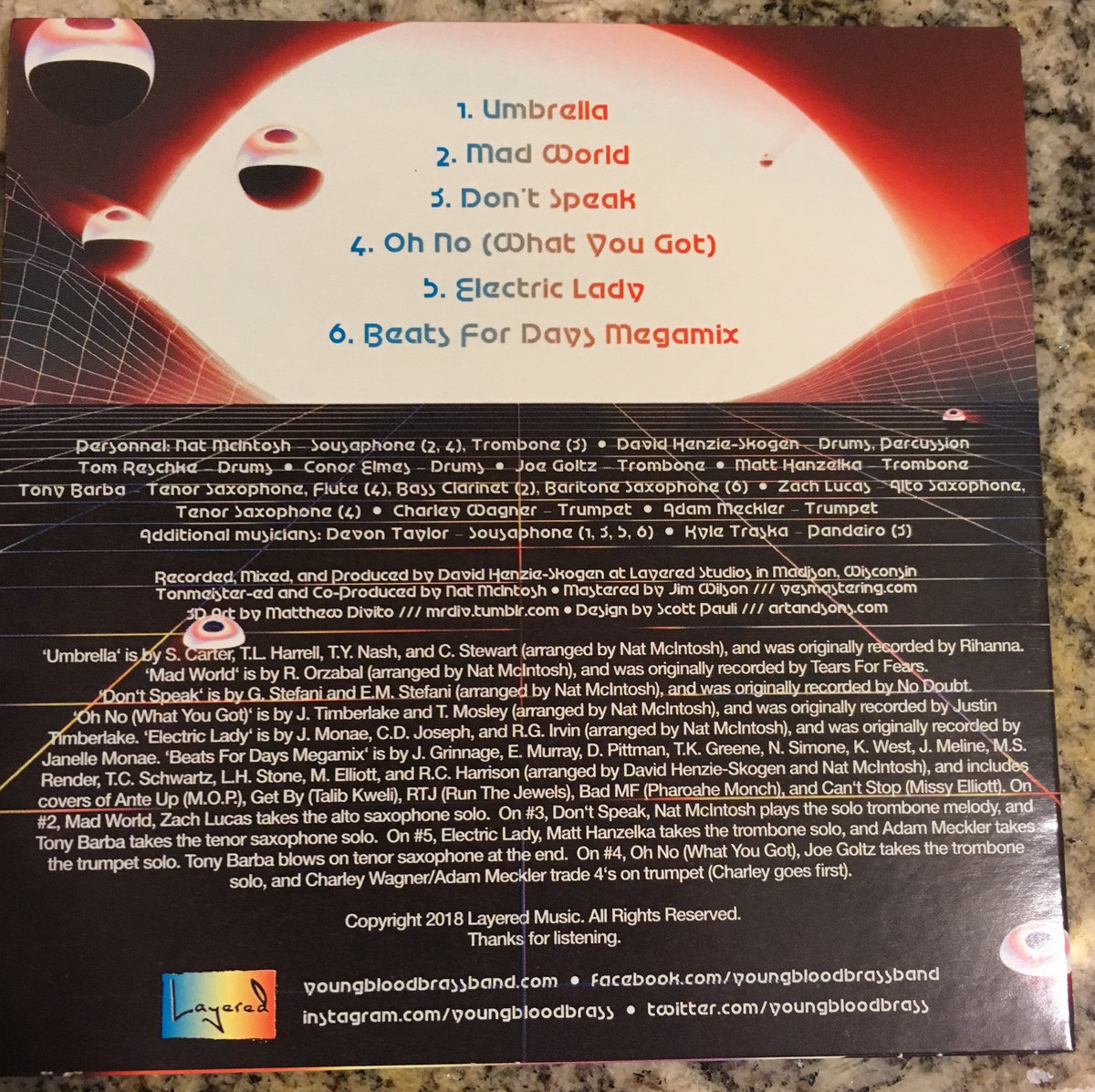 Umbrella Youngblood Brass Band