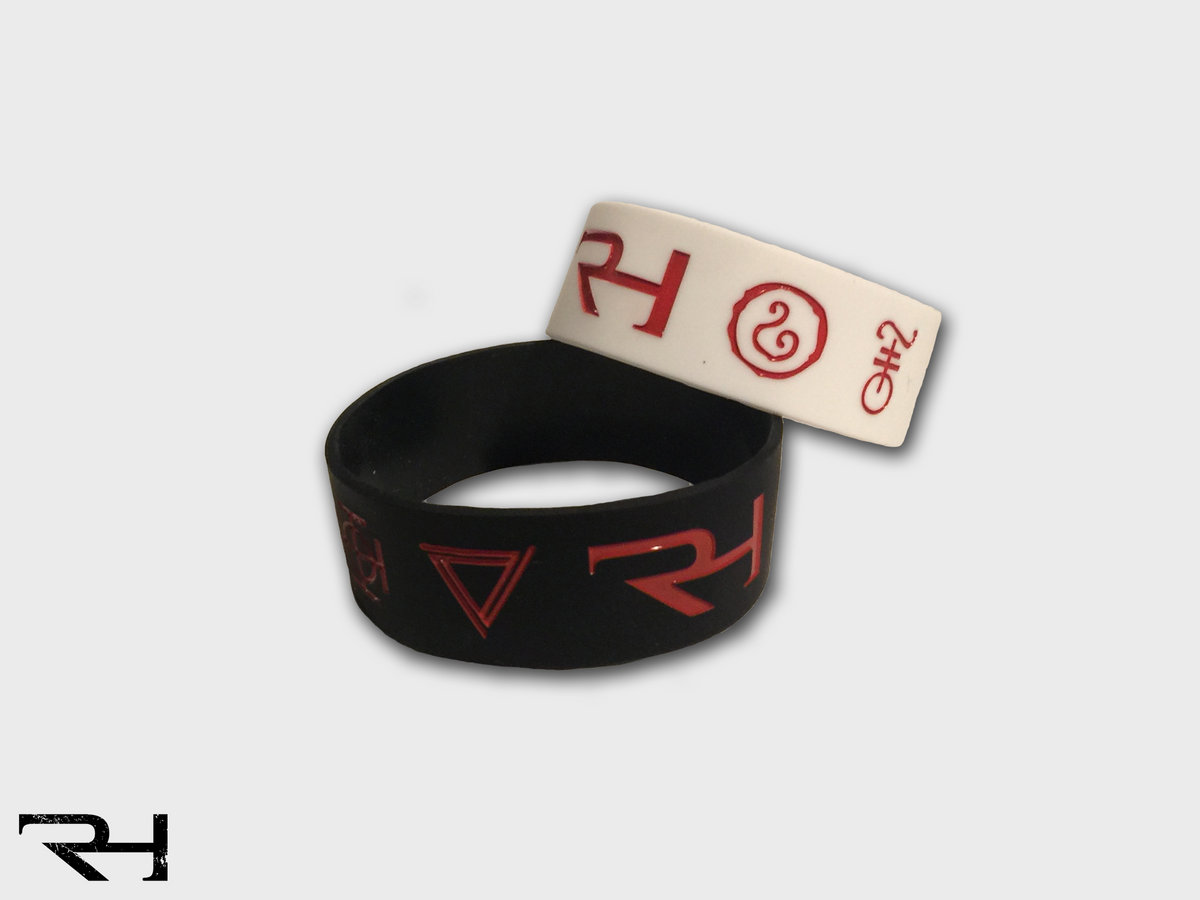 Download 1 Inch Covering Wristbands (Black or White) | Random Hero