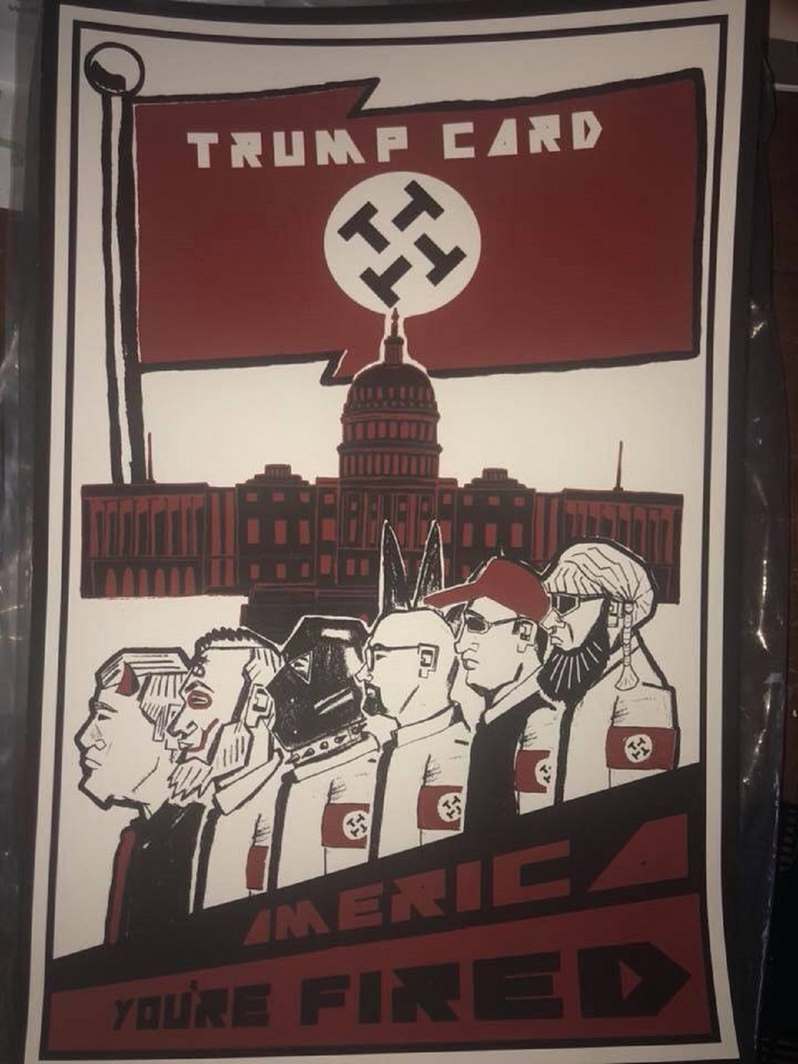BUNDLE: Use Your Collusion full album download; TrumpCard "America, You're  Fired" Poster + Button & Sticker | TrumpCard