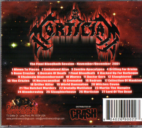 Final Bloodbath Session | Mortician
