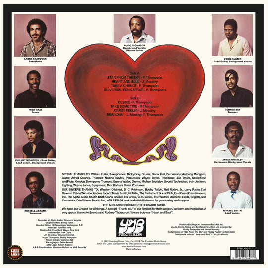 【希少！！】 And Heart - ONLY ROOM STANDING Soul Music Everland | (1982) 洋楽