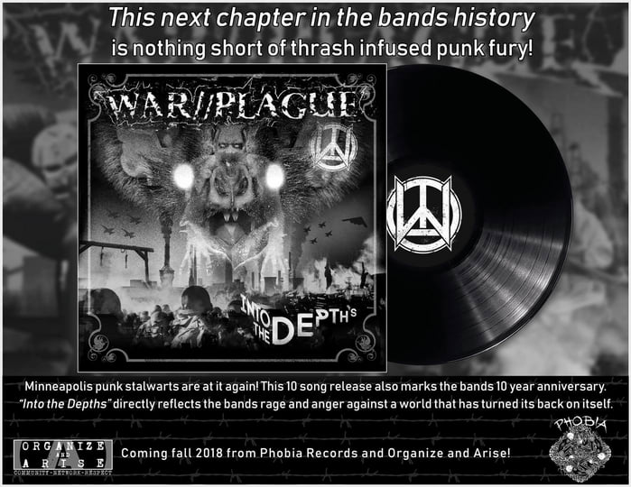 War//Plague - Into the Depths LP | phobiarecords