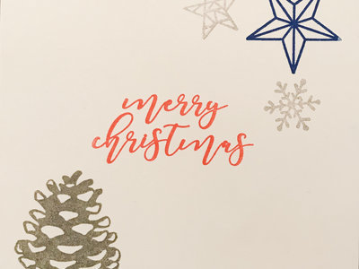 Single Christmas Card with musical download main photo