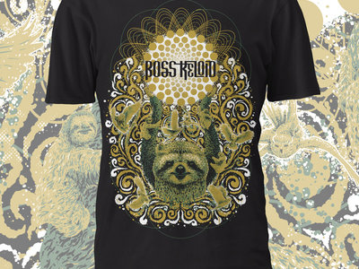 'Sun Sloth' - Boss Keloid T-Shirt Design (BLACK) main photo