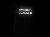 AMNESIA SCANNER – Reflective T-Shirt (black) photo 