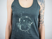 Woman T-Shirt "Wishes and Delusions" (Dark Grey) photo 