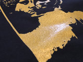 Gold print T-shirt photo 