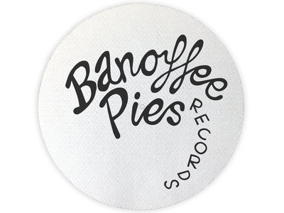 Banoffee Pies Records 12" B&W Slip Mat main photo