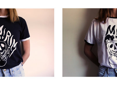 Ringer Tee ''Elliot Lane Design'' Black / White | M!R!M